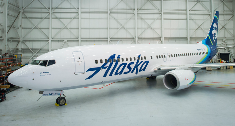 Illustration for article titled New Alaska Airlines Paint Scheme
